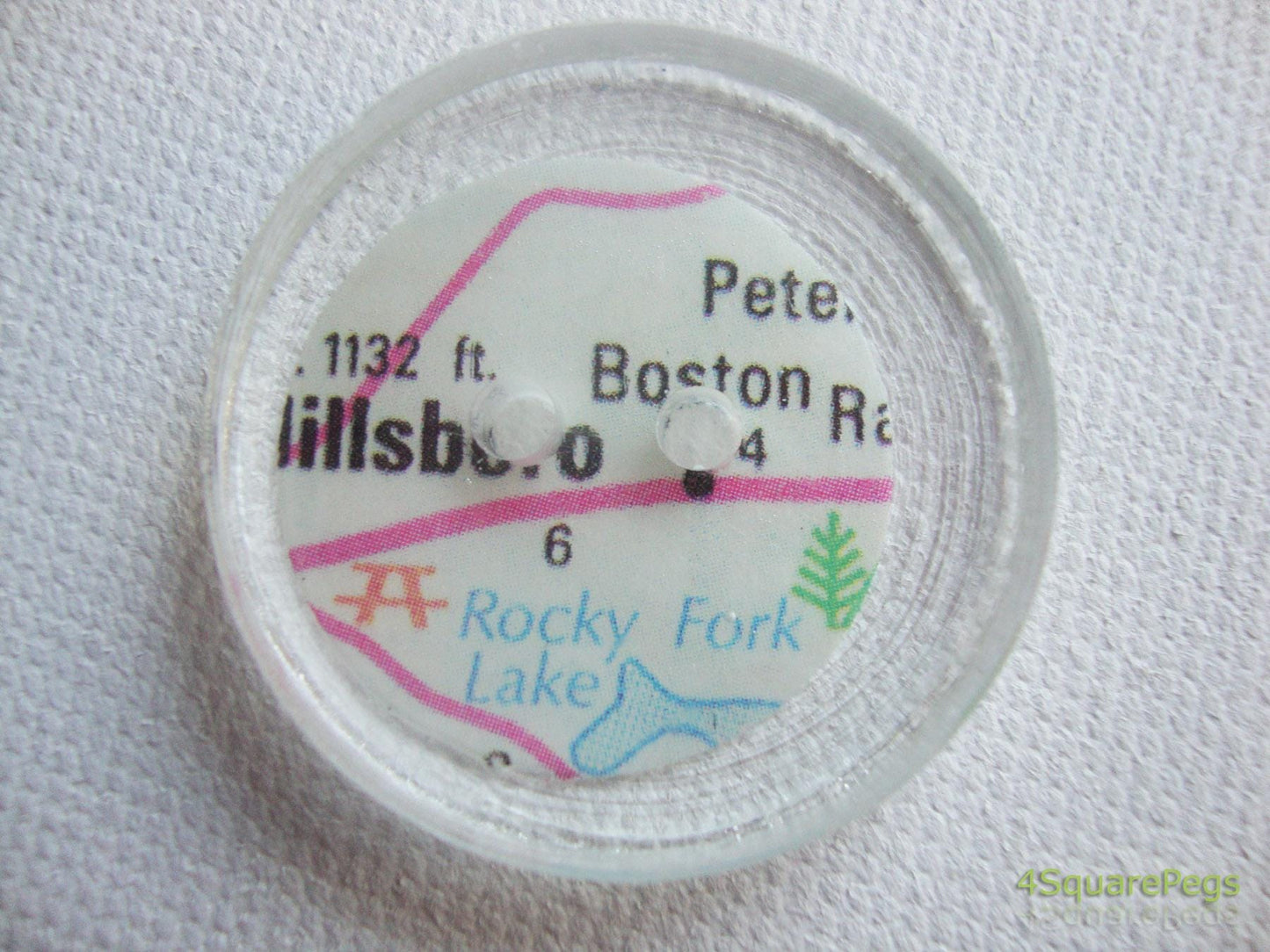 Handmade Resin Buttons, Map Buttons, Buttons for Sewing, Craft Supples, Buttons for Cardigan, Unique Buttons for Knitting DIY